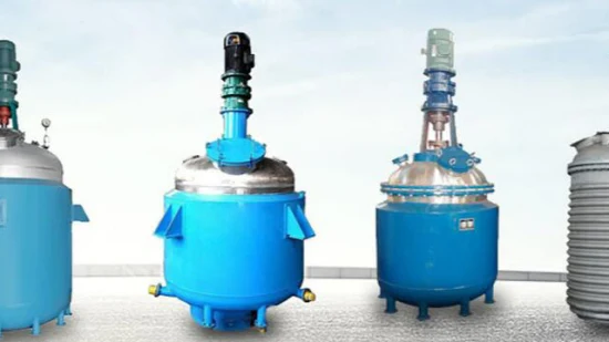 Distillazione di progetti chimici utilizzando un serbatoio di reazione di raffreddamento con bobine di patella ad alta pressione